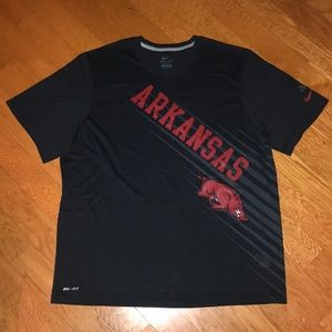 XL Nike DRI-Fit Arkansas Razorback Graphic Tee